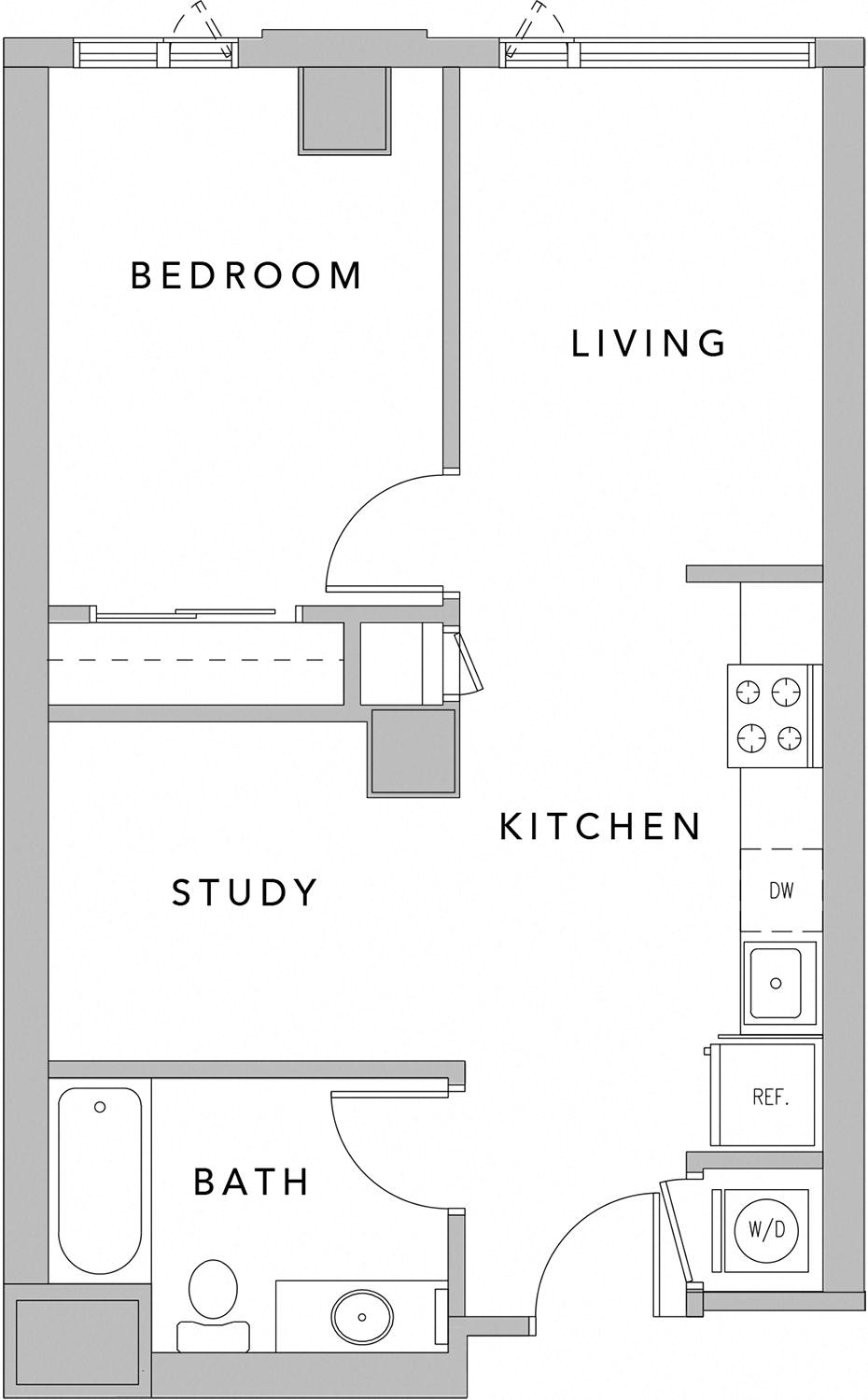 1 Bedroom 1H Renovation 2